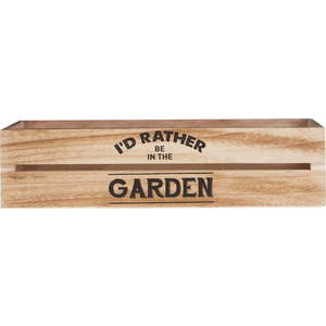 Dřevěný truhlík Rustic – Premier Housewares obraz