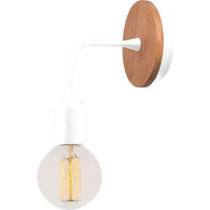 Nástěnné svítidlo v bílé a přírodní barvě Dartini – Opviq lights obraz