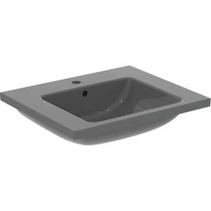 Šedé keramické umyvadlo 61x51 cm i.Life B – Ideal Standard obraz