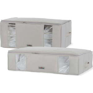 Vakuové vyztužené látkové úložné boxy na oblečení v sadě 2 ks 65x50x27 cm Life – Compactor obraz