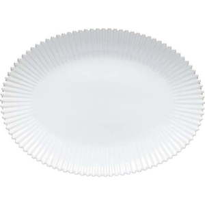 Bílý servírovací talíř z kameniny 37x51 cm Pearl – Costa Nova obraz