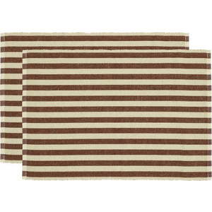 Prostírání v sadě 2 ks s příměsí juty 33x48 cm Statement Stripe – Södahl obraz