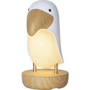 Bílo-hnědé LED dětské noční světlo Toucan – Star Trading obraz