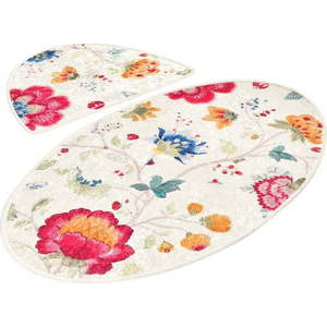 Světle hnědé koupelnové předložky v sadě 2 ks 60x100 cm Arya – Foutastic obraz