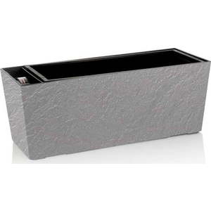 Samozavlažovací truhlík z recyklovaného plastu 49, 5 cm Supreme Stone – Flower Lover obraz