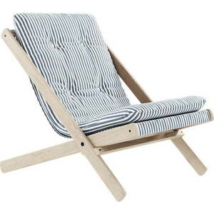 Skládací křeslo Karup Design Boogie Raw/Beach Blue obraz