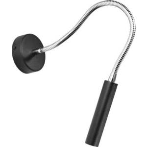 Černé nástěnné svítidlo Aludra – Nice Lamps obraz