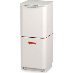 Krémově bílý koš na tříděný odpad Joseph Joseph Totem Compact, 40 l obraz