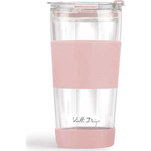 Růžový termo hrnek 600 ml Fuori – Vialli Design obraz