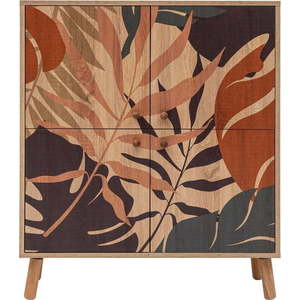 Skříňka v dekoru dubu v přírodní barvě 95x111 cm Multilux – Kalune Design obraz