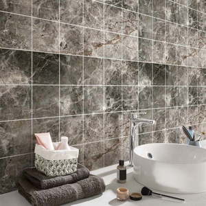 Sada samolepek na kachličky 24 ks 15x15 cm Marble Tiles Venezia – Ambiance obraz