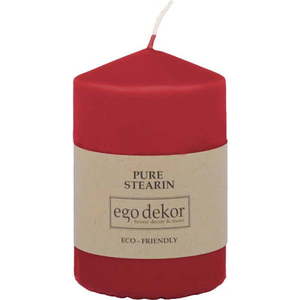 Červená svíčka Eco candles by Ego dekor Top, doba hoření 25 h obraz