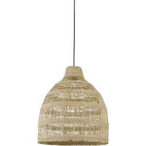 Závěsné svítidlo v přírodní barvě se stínidlem z mořské trávy ø 50 cm Sagar – Light & Living obraz