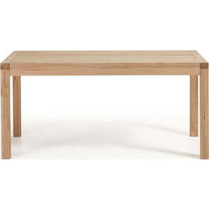 Rozkládací jídelní stůl s přídavnou deskou v dekoru dubu 100x200 cm Briva – Kave Home obraz