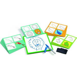 Kreativní sada Djeco Step By Step Zvířátka obraz
