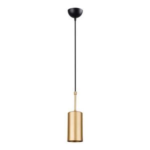 Závěsné svítidlo ve zlaté barvě Squid Lighting Geo, výška 124 cm obraz