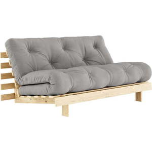 Šedá rozkládací pohovka 160 cm Roots - Karup Design obraz