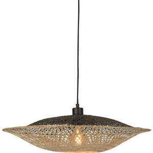 Závěsné bambusové svítidlo Good&Mojo Kalimantan, ⌀ 60 cm obraz