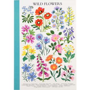 Zápisník 60 stránek formát A5 Wild Flowers – Rex London obraz