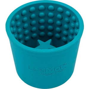 Lízací miska Yoggie Pot Turquoise – LickiMat obraz