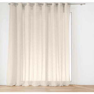 Záclona v přírodní barvě 300x240 cm Carlin – douceur d'intérieur obraz