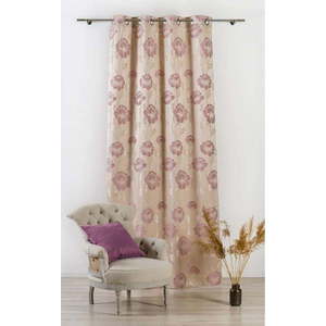 Béžový závěs 140x245 cm Izolde – Mendola Fabrics obraz