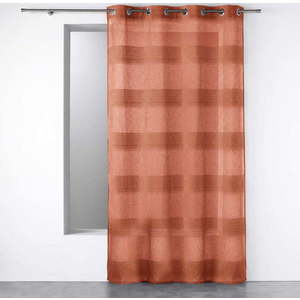 Záclona v cihlové barvě 140x280 cm Terraza – douceur d'intérieur obraz