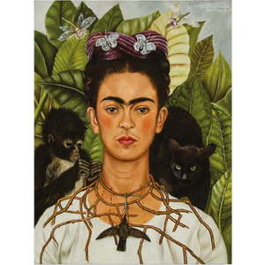 Nástěnná reprodukce na plátně Frida Kahlo, 30 x 40 cm obraz