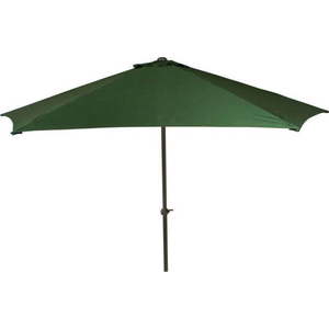 Tmavě zelený slunečník 295x295 cm – Garden Pleasure obraz