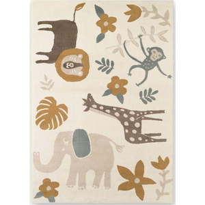 Krémový dětský koberec 120x170 cm Animal Safari – Hanse Home obraz