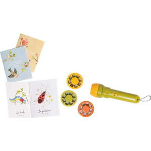 Dětský promítací set Moulin Roty Zahrada obraz
