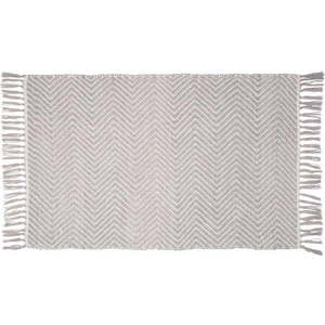 Šedá koupelnová podložka z recyklovaného plastu Wenko Gata, 50 x 80 cm obraz