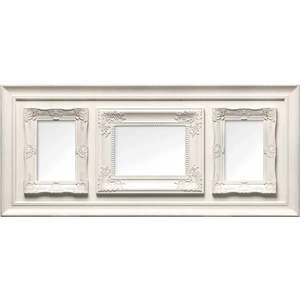 Krémový plastový rámeček 70x31 cm Vintage – Premier Housewares obraz