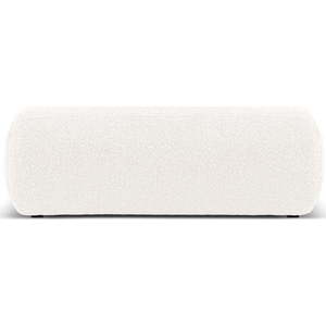Bílý taburet z textilie bouclé Molino – Micadoni Home obraz