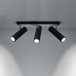 Černé stropní svítidlo 6x45 cm Mira – Nice Lamps obraz