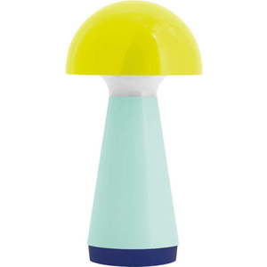 LED stmívatelná stolní lampa v žluté a světle modré barvě (výška 18 cm) Bobbi – Remember obraz