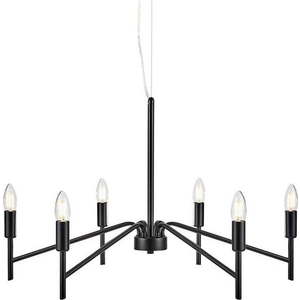 Černé závěsné svítidlo Markslöjd Monarch, ø 70 cm obraz