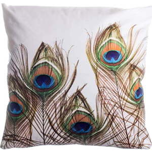 Dekorační polštář 45x45 cm Peacock Feathers – JAHU collections obraz