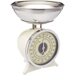 Krémová kuchyňská váha Kitchen Craft Classic Collection obraz
