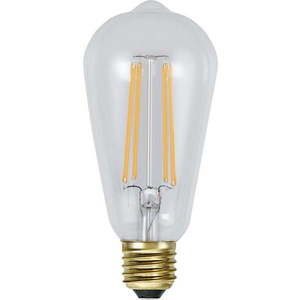 Teplá LED stmívatelná filamentová žárovka E27, 4 W Soft Glow – Star Trading obraz
