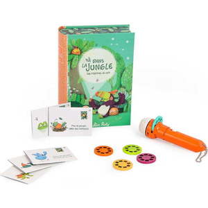 Dětský promítací pohádkový set Moulin Roty Jungle obraz