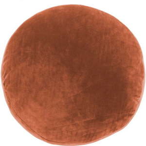 Oranžový dekorativní polštář z mikrovlákna Tiseco Home Studio Marshmallow, ø 40 cm obraz