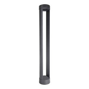 Šedá stojací lampa SULION Nina, výška 75 cm obraz