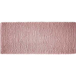 Růžová koupelnová předložka 50x120 cm Aspen Bobble – Bianca obraz