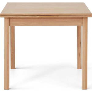 Rozkládací jídelní stůl podýhovaný dubem Hammel Dinex 90 x 90 cm obraz