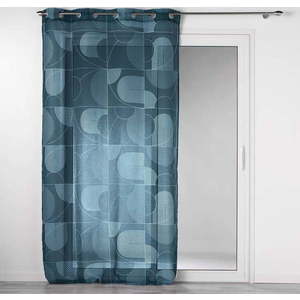 Tmavě modrá voálová záclona 140x280 cm Esquisse – douceur d'intérieur obraz