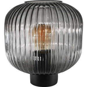 Černá stolní lampa SULION Garbo, výška 23, 5 cm obraz