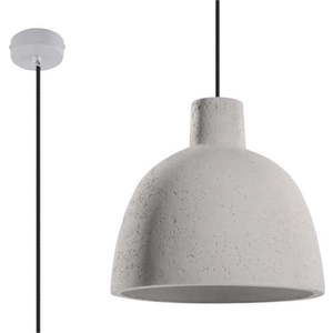 Světle šedé závěsné svítidlo ø 28 cm Filippo – Nice Lamps obraz