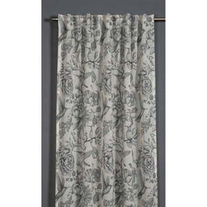 Šedý závěs 135x245 cm Birds and Roses – Sehlbach obraz