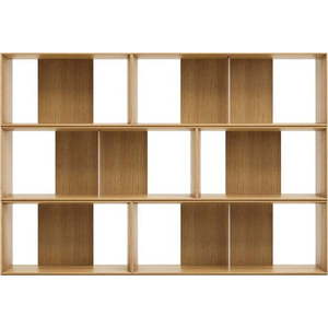 Modulární policový systém v dekoru dubu v přírodní barvě 6 ks 168x114 cm Litto – Kave Home obraz
